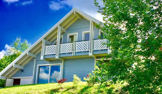 Chalet Le Flocon Bleu - Mauselaine avec vue sur le Lac de Gérardmer