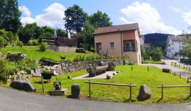 Maison de 4 chambres avec vue sur le lac jardin amenage et wifi a Gerardmer a 1 km des pistes