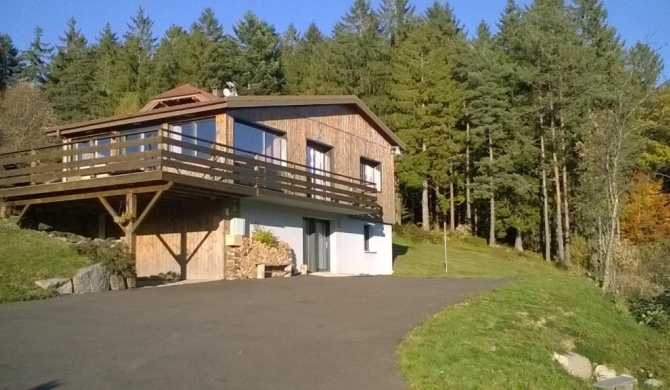 chalet vue imprenable veranda terrasse sauna wifi