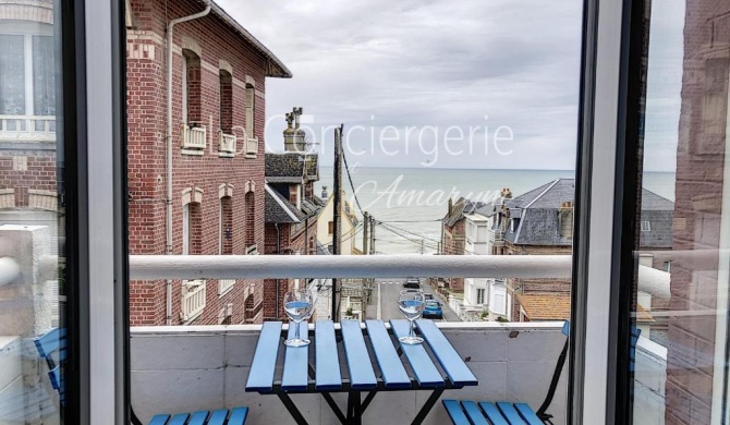 Appartement avec balcon vue mer !