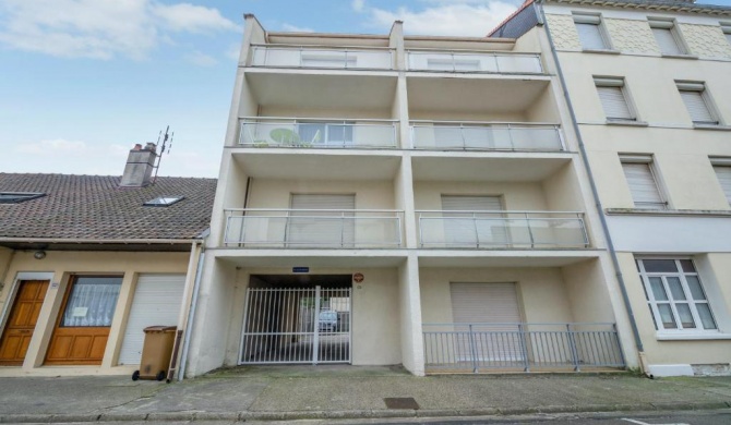 Appartement d'une chambre a Fort Mahon Plage a 50 m de la plage avec terrasse amenagee