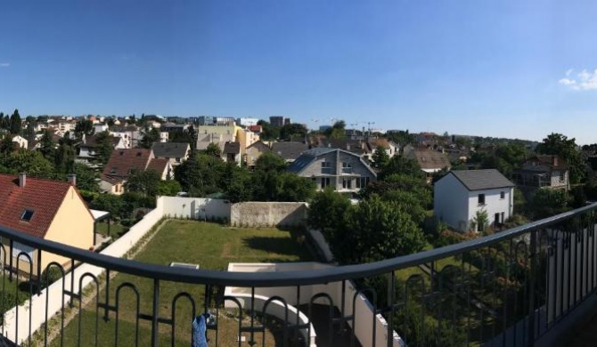 35m2 neuf, plein sud, dernier etage avec terrasse