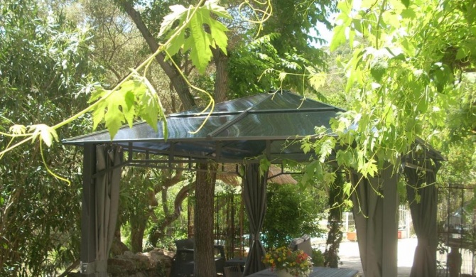 Demeure traditionnelle en pierre avec piscine