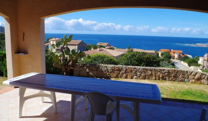 Maison de 3 chambres a Sartene a 400 m de la plage avec vue sur la mer jardin clos et wifi