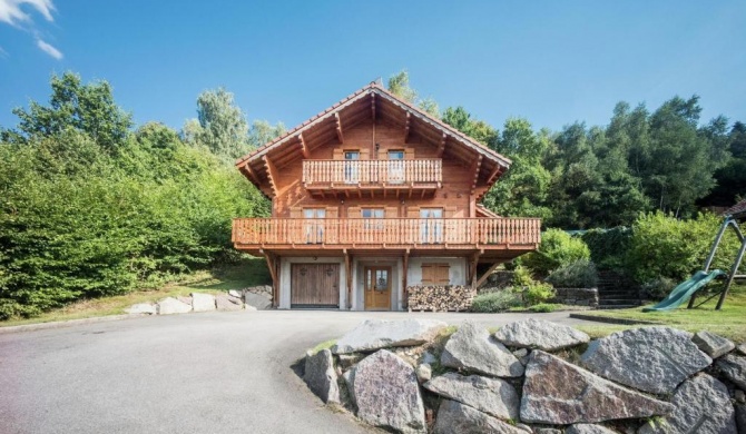 Chalet with panoramic view over the Meurthe Valley